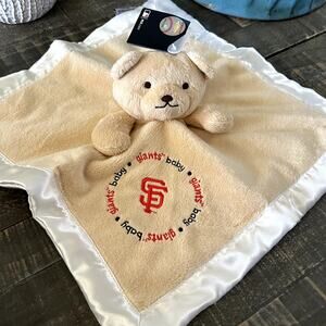 BabyFanatic Security Bear San Francisco Giants Lovey‎ Plush